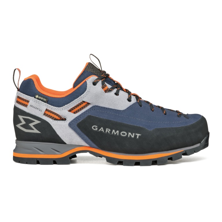 Garmont Dragontail MNT Evo GTX Hiking Shoes (Suede, waterproof, approach) blue/grey men's